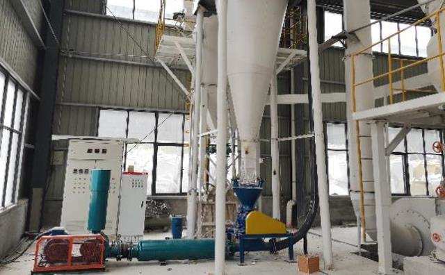 陶瓷粉循環輸送系統山西化工廠系統完美運行 陶瓷粉循環輸送系統山西化工廠系統完美運行