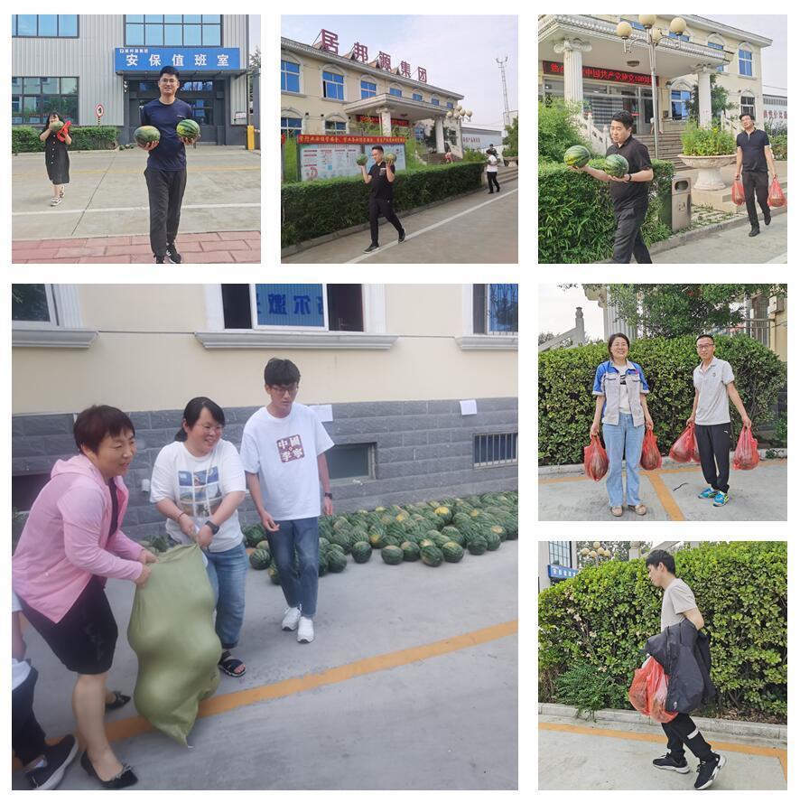 萬斤西瓜齊登場，清涼一夏真是爽！——章丘豐源機械為員工送清涼啦！