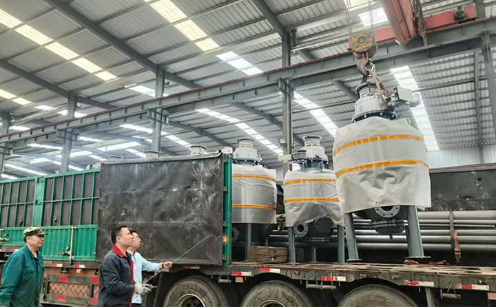 豐暉環保氣力輸送相關設備發貨